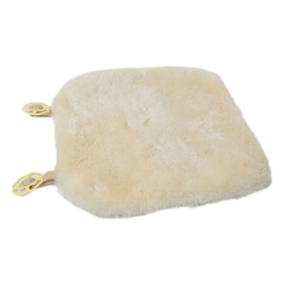 Natural Automotive Classic Sheepskin Chair Pad | 1-Piece | Beige - Picture 2 of 6